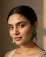 Load image into Gallery viewer, Noor E Chand Jhumka