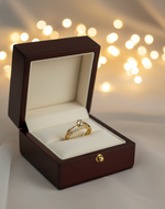 Load image into Gallery viewer, Golden Halo Ring