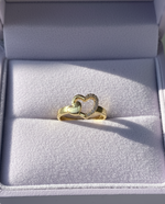 Load image into Gallery viewer, Two Hearts Ring