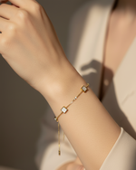 Load image into Gallery viewer, Ivory Tile Bracelet
