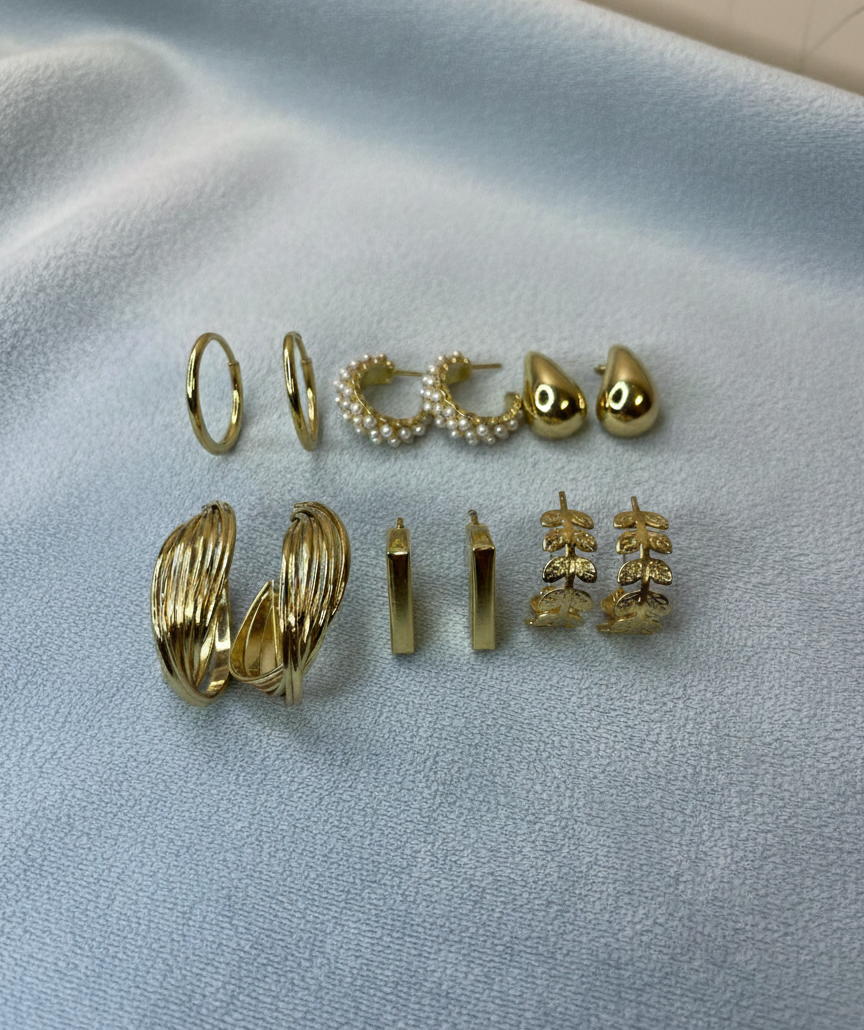 Riwa Golden Glow 6 Pair Gift Set