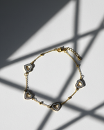 Load image into Gallery viewer, Pave Heart Bracelet
