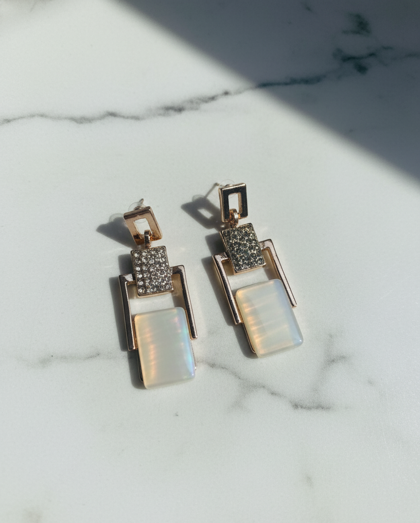 Lumina Rectangle Earrings