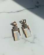 Load image into Gallery viewer, Lumina Rectangle Earrings
