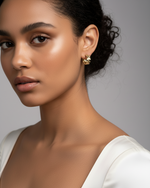 Load image into Gallery viewer, Olive Leaf Earrings
